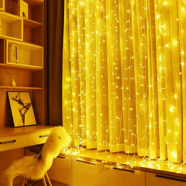 6mX3m 600 LEDS Curtain type Fairy Lights