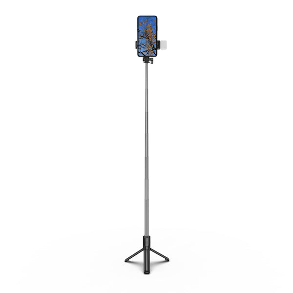 Selfie Stick 100cm Retractable Integrated Bluetooth Tripod Portable Remote