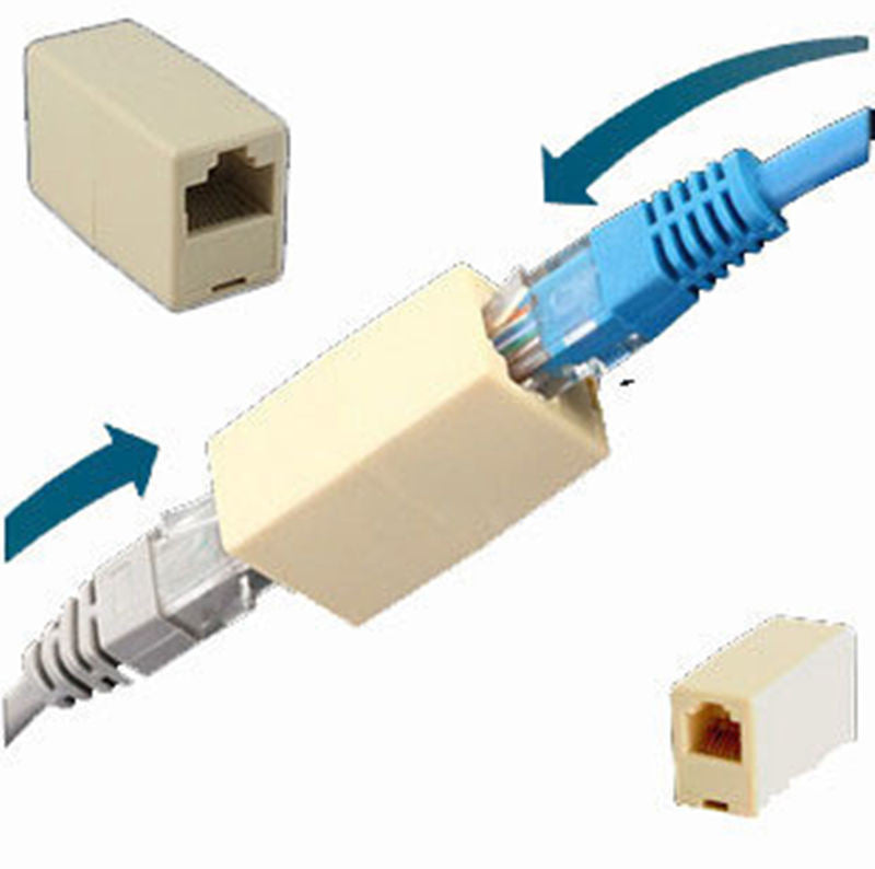 Network Ethernet LAN Connector Joiner Adapter