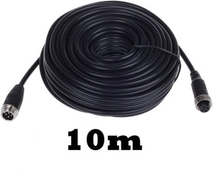 5M 10M 4Pin Video Extension Cable Wire For Bus Truck Reversing Rear View Camera