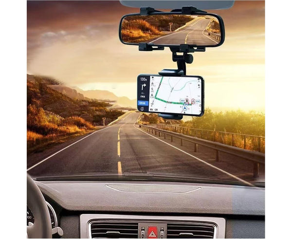 F35 Auto Rearview Mirror Car Phone Holder