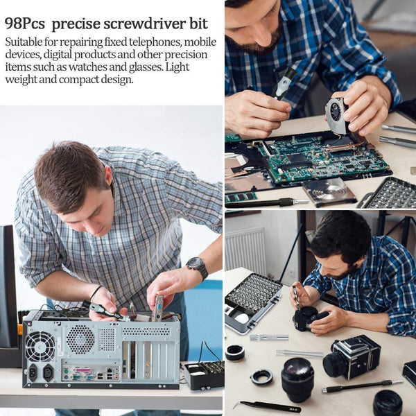 115 IN 1 Precision Screwdriver Tool Repair Kit