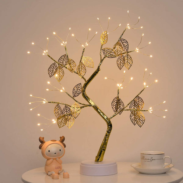 Tree Light LED Night Lamp Fairy Lights USB & Battery Touch Switch