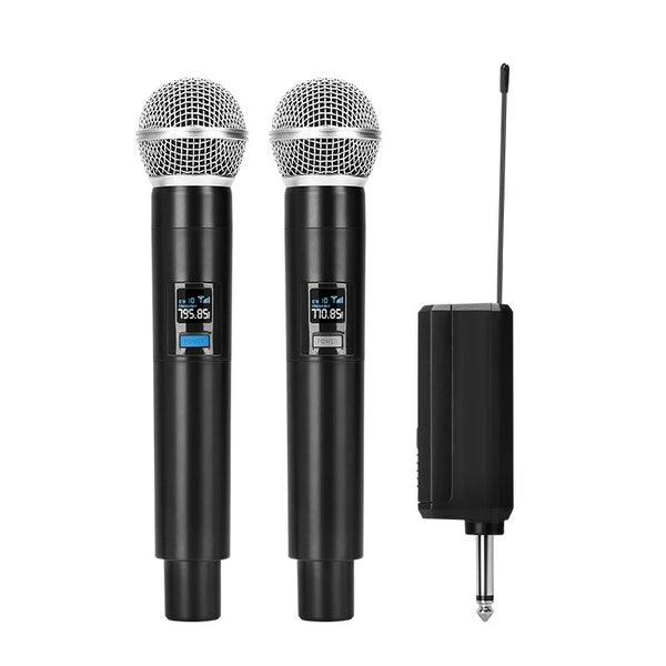 Rechargeable 2.4G Wireless Handheld Microphone 6.35mm 3.5mm