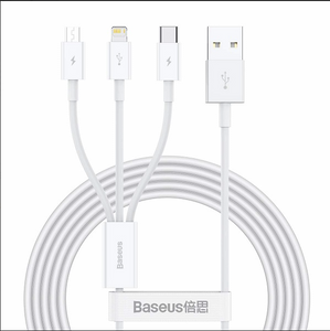 Baseus 3 In 1 Fast Charging Cable