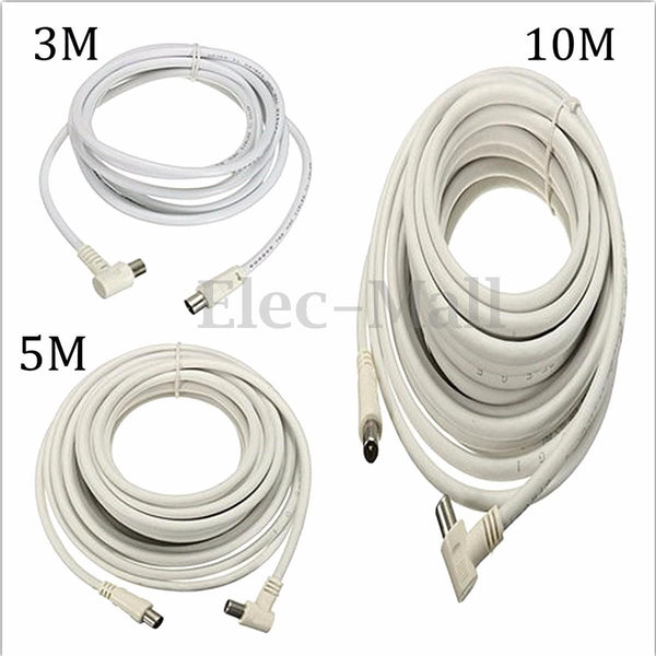 3M Male to Male Aerial Coaxial TV Cable