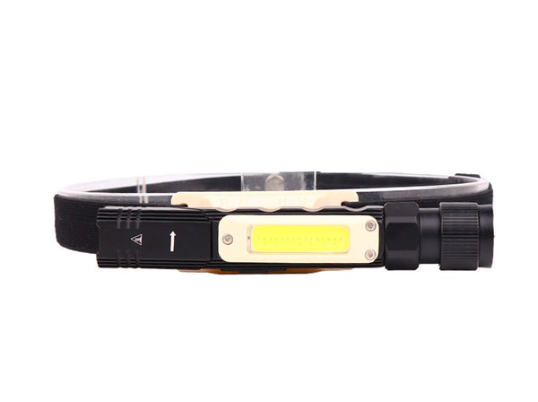 Magnetic USB Rechargeable COB Light Headlamp & Torch