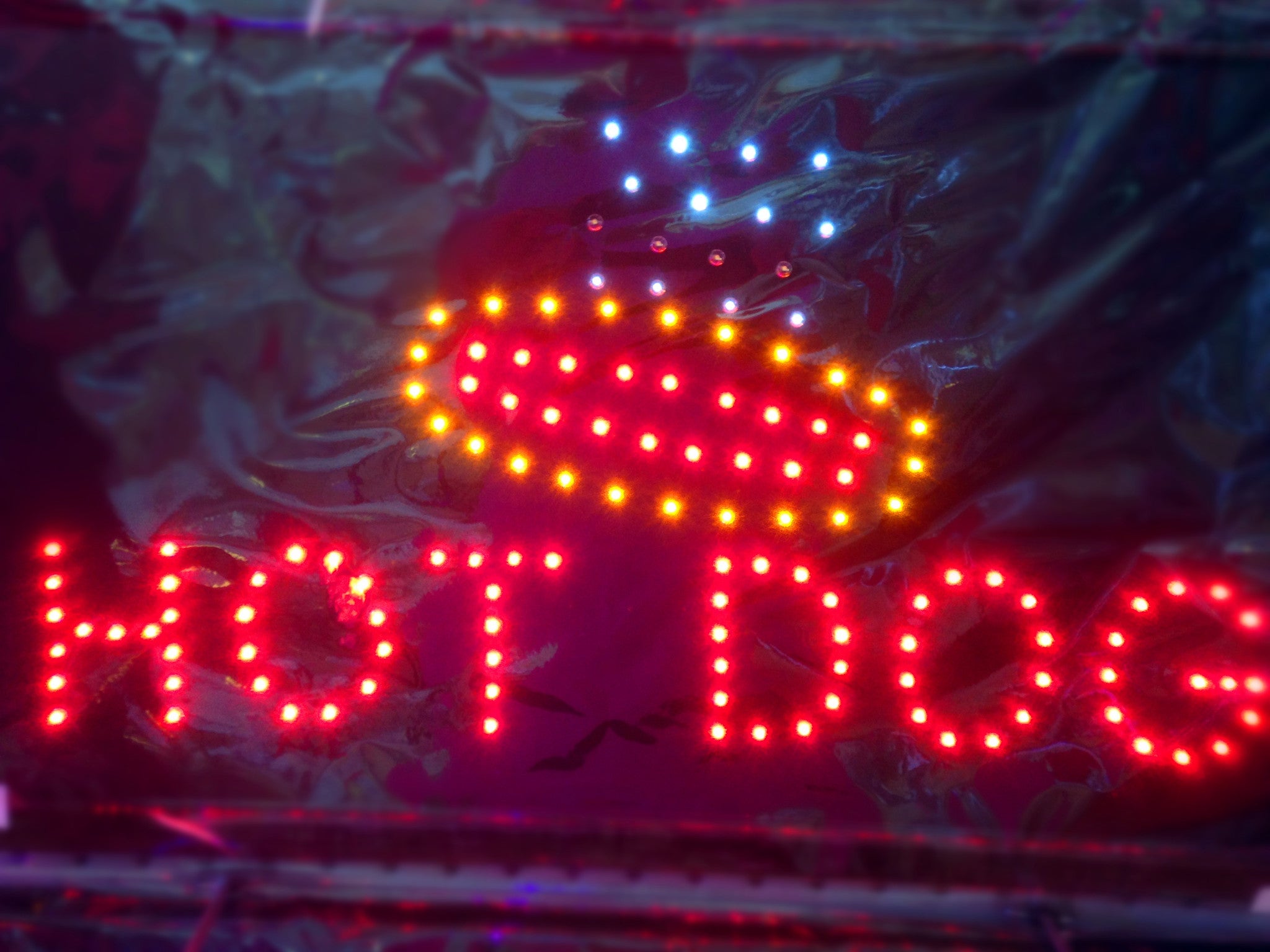 "HOT DOG" LED Sign 55cmx33cm