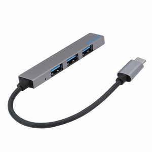 Type-C 4 Port USB Hub for Android PC Pros