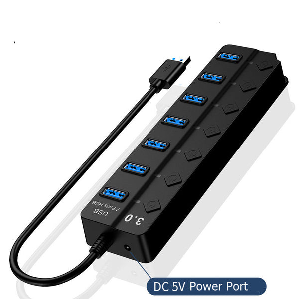 7-Port USB 3.0 Hub For PC Pros
