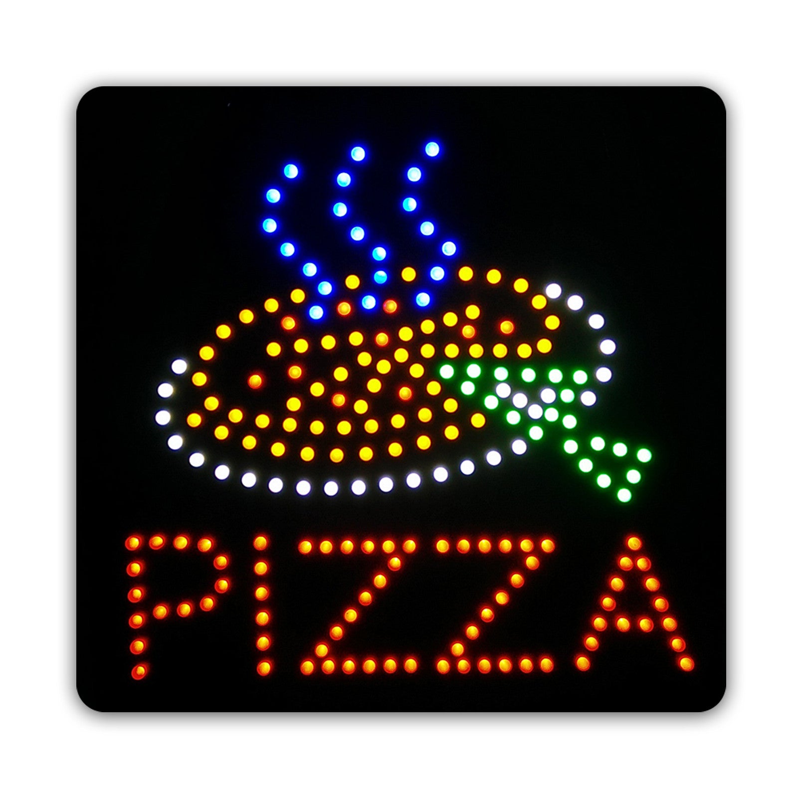 Epoxy Resin PIZZA LED Sign