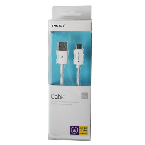 PISEN USB to Type C Charging Data Cable