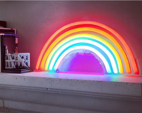 Rainbow Neon LED Sign USB Powered