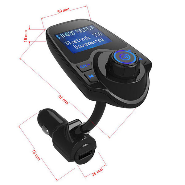 T10 Car Bluetooth FM Transmitter