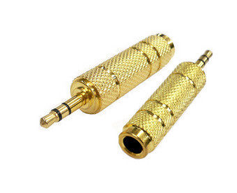 3.5mm Male to 6.5mm  Female Aux Adapter