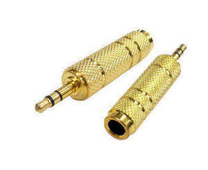 3.5mm Male to 6.5mm  Female Aux Adapter