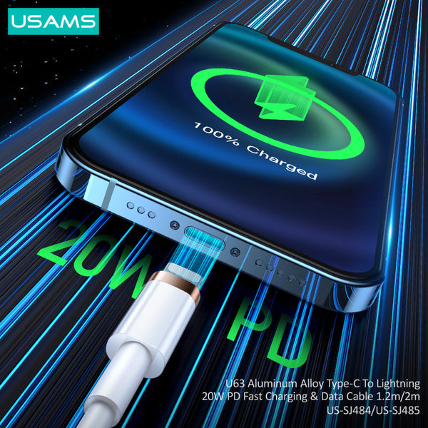 USAMS U63 20W Fast Charging & Data Cable