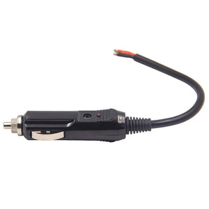 Car Truck Cigarette Lighter Socket Adapter Connector 15cm Cable 15A Male 180W 12V/24V