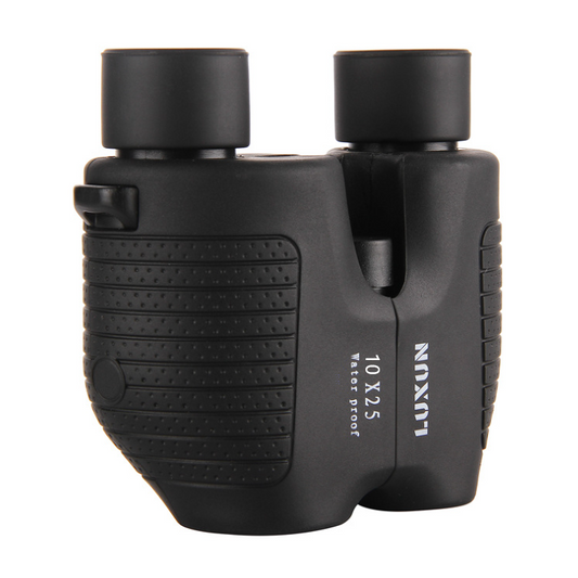 Auto zoom Foldable Binoculars 10x25 BAK4 Prism Hunting Birding Telescope Scope