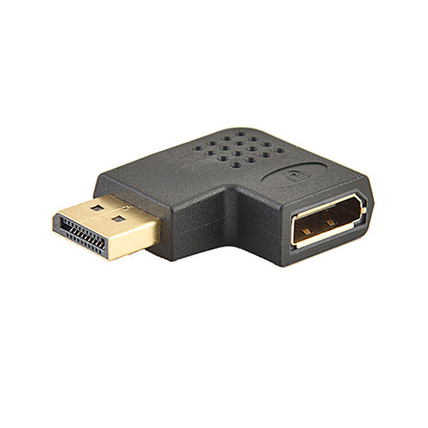 Displayport 90 Degree Adapter DP L Shape Converter Male to Female Joiner (Not HDMI)