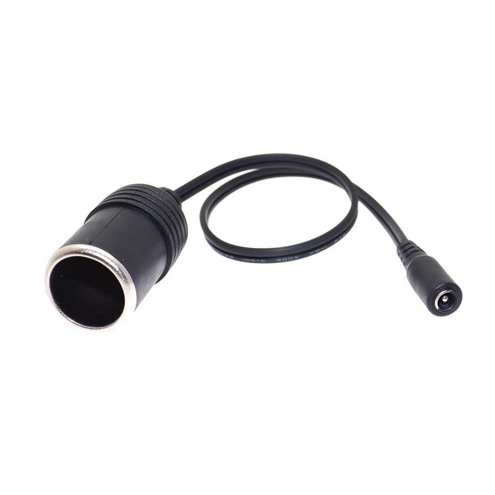 Cigarette Lighter to 5.5mm x 2.1mm DC Adapter