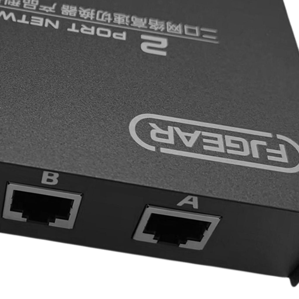 2 Port RJ45 Network Switcher – Evertronics