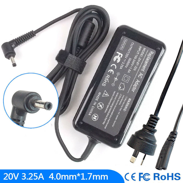 20v 3.25A Ac Power Adapter Charger for Lenovo Compatible