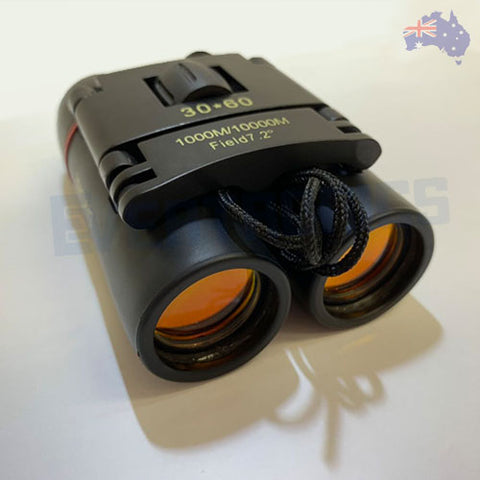 30x60 Day & Night Low-Light Portable Binoculars w/Accessories