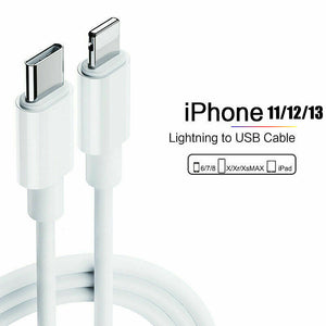 1M iPhone Type C to Lightning PD 20W Fast Charging iPhone 13 12 11 Charger