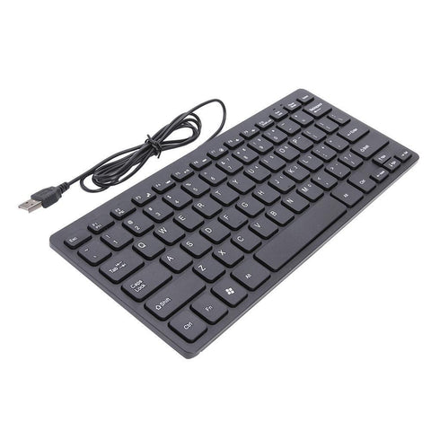 K1000 Super Slim USB Mini Wired Keyboard