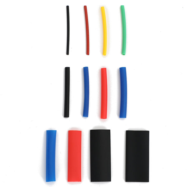 750Pcs Cable Heat Shrink Tubing Sleeve Wire Wrap Tube 2:1 Assortment Kit Tool