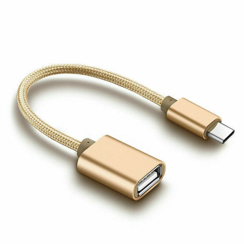 USB Female to Type-C Male