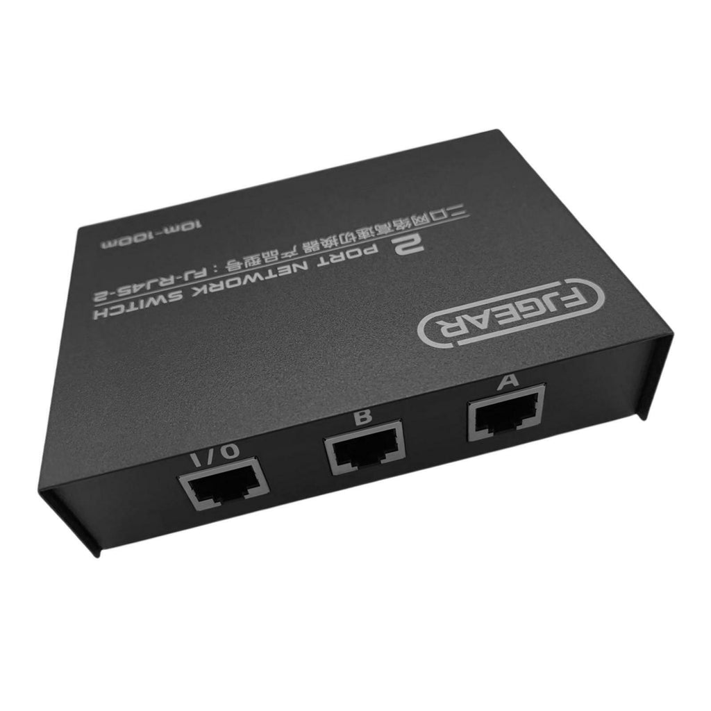 2 Port RJ45 Network Switcher – Evertronics