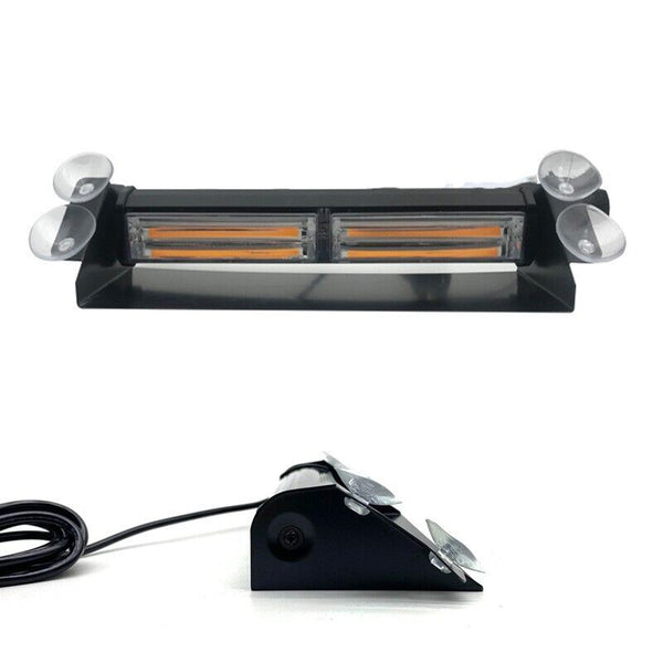 AMBER LED Beacon Warning Light Windshield For Car Pros SC9