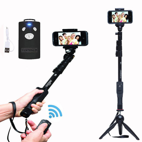 Yt-1288 Selfie Sticks Bluetooth Extendable Handheld