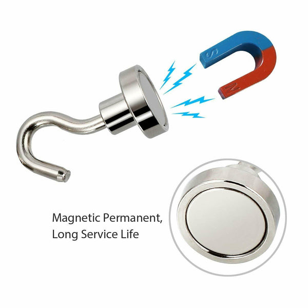 4 PCS Strong Magnetic Hanger Holder Hooks Tool