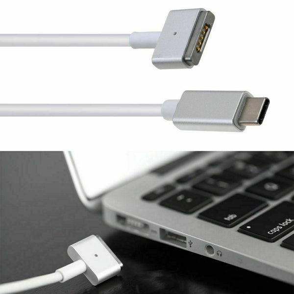 USB C Type C to Magsafe1 Magsafe2 Cable Charger For MacBook Air/Pro 45W 60W 85W