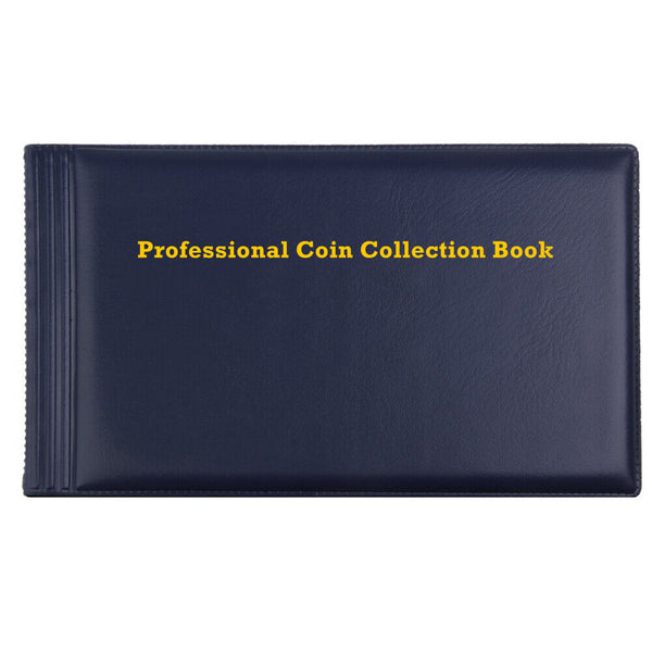 Banknote Cash Collection Album Organizer Book 20 Pockets 40 Holders