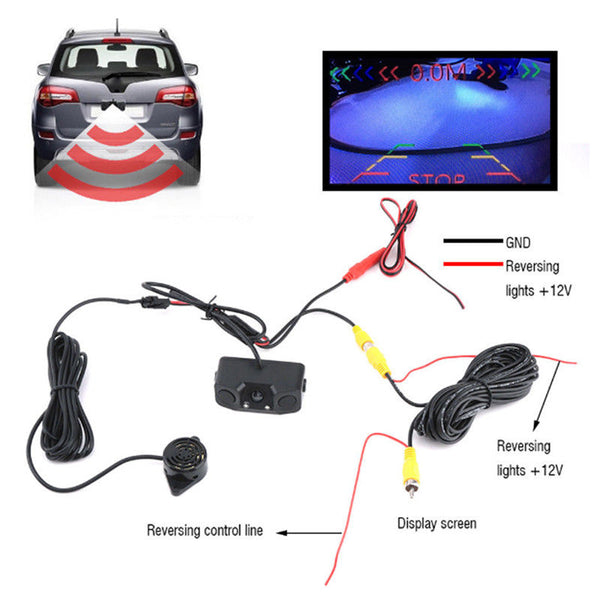 Reversing Camera w/ Parking Sensors