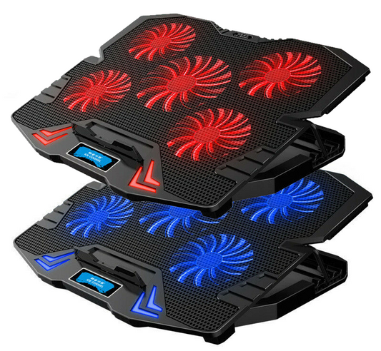 5 Fan LED Laptop Cooler Fan
