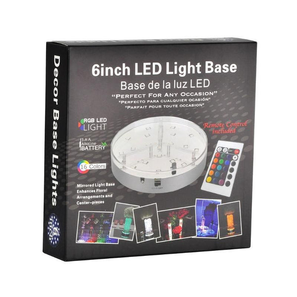 6 Inch LED Light Base
