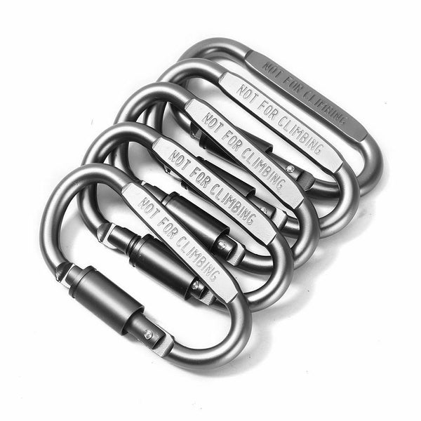 Multipurpose Aluminium Snap Lock Carabiner Gadget