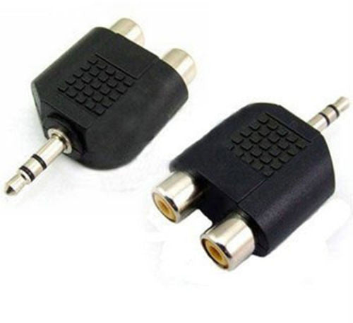 3.5mm Aux STEREO Male to 2 x RCA Female