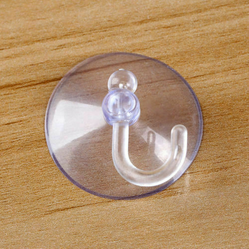 Strong Transparent Suction Cup Wall Hooks for Tools Pro