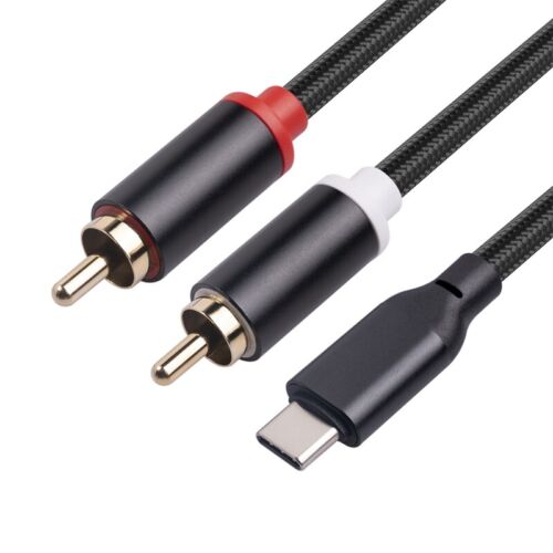 2 Meters Type-C To 2 RCA Audio Cable