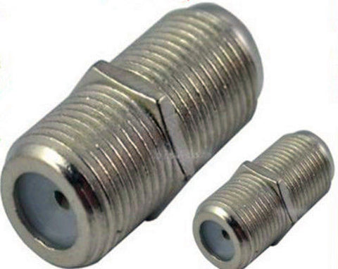 F Type to F Type Female Cable Connector