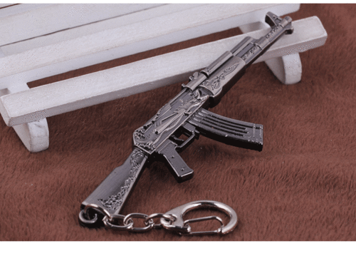 12cm Gun Keyrings