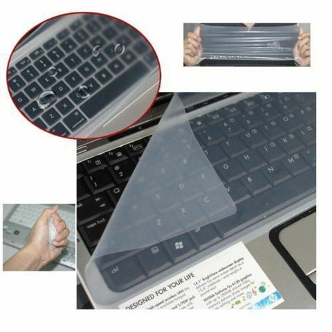 Clear Universal Silicone Keyboard Cover