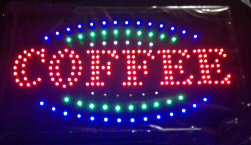 COFFEE LED Sign 55x33cm