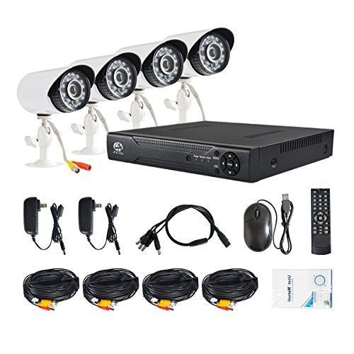 Security CCTV System FULL KIT 1TB + 4 x AHD Camera + DVR + Cables